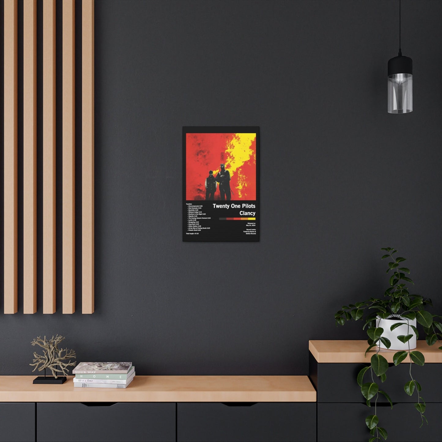 Twenty One Pilots Clancy Album Poster UNFRAMED or DIGITAL