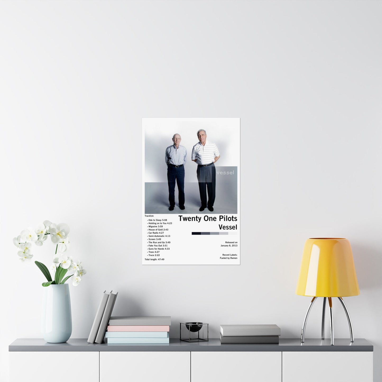 Twenty One Pilots Vessel Album Poster UNFRAMED or DIGITAL