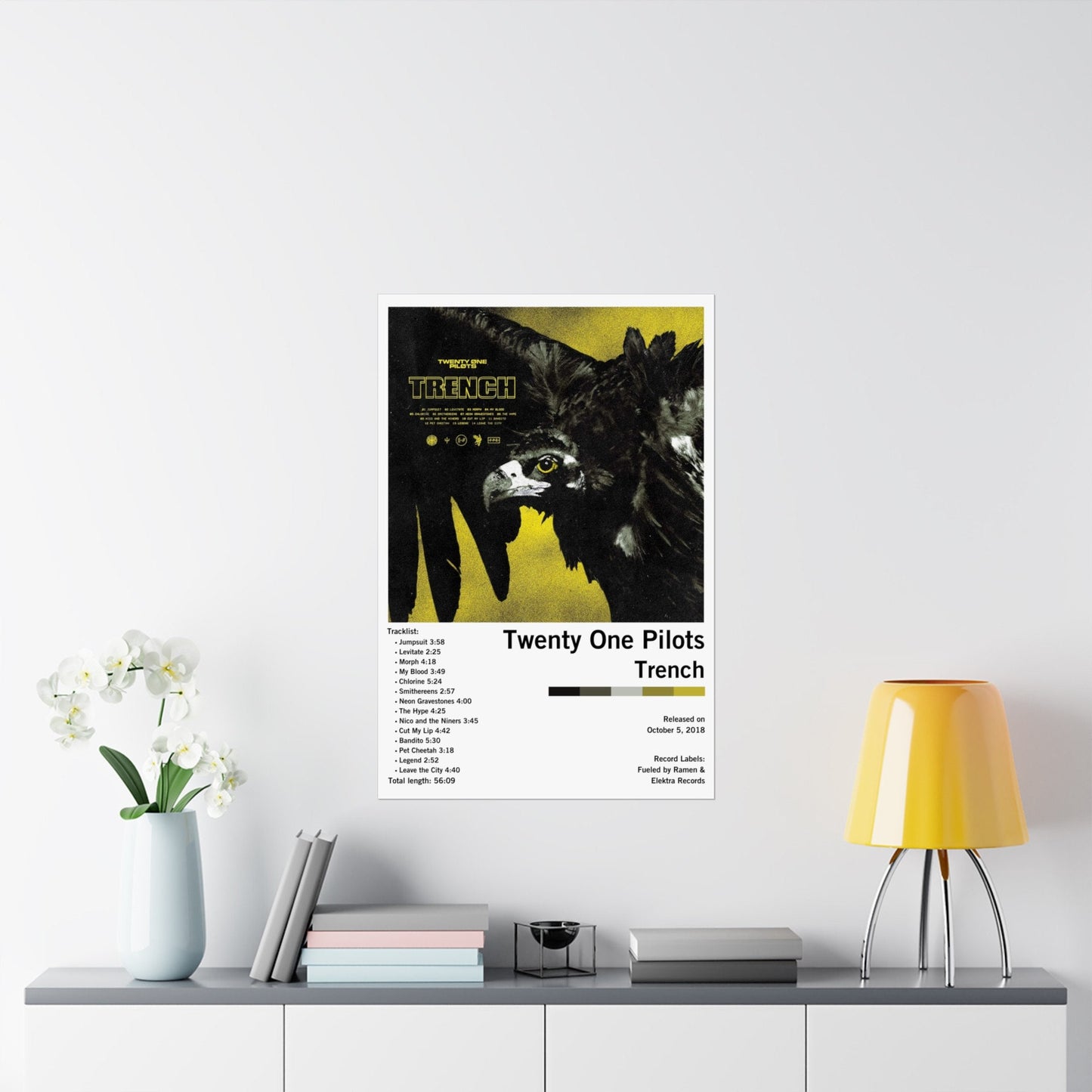 Twenty One Pilots Trench Album Poster UNFRAMED or DIGITAL