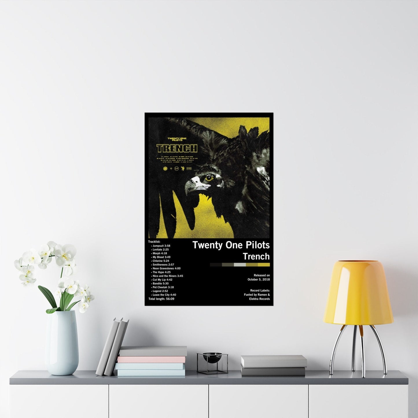 Twenty One Pilots Trench Album Poster UNFRAMED or DIGITAL