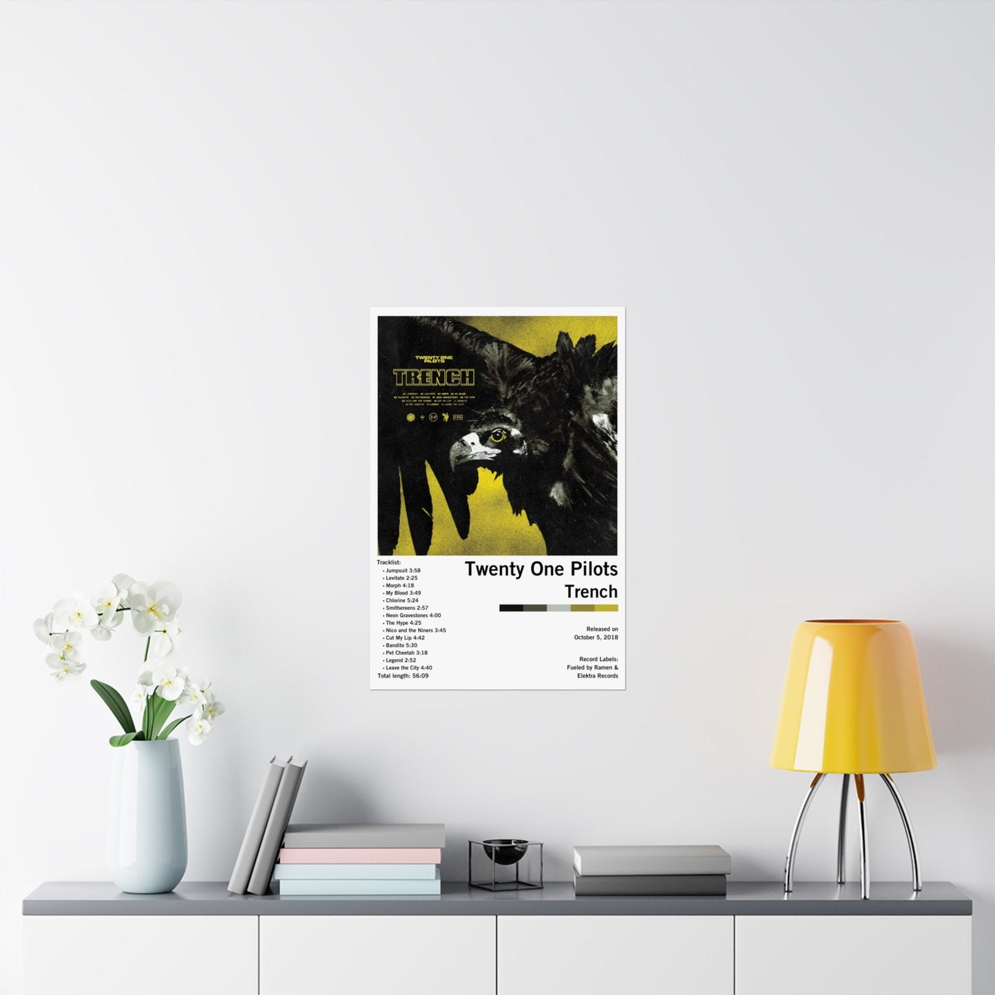 Twenty One Pilots Trench Album Poster UNFRAMED or DIGITAL