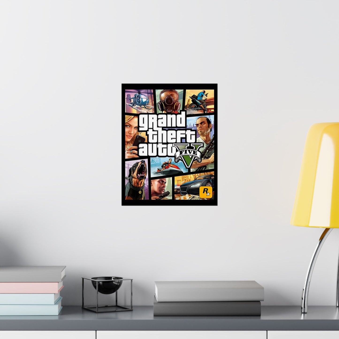 Grand Theft Auto 5 Poster UNFRAMED or DIGITAL