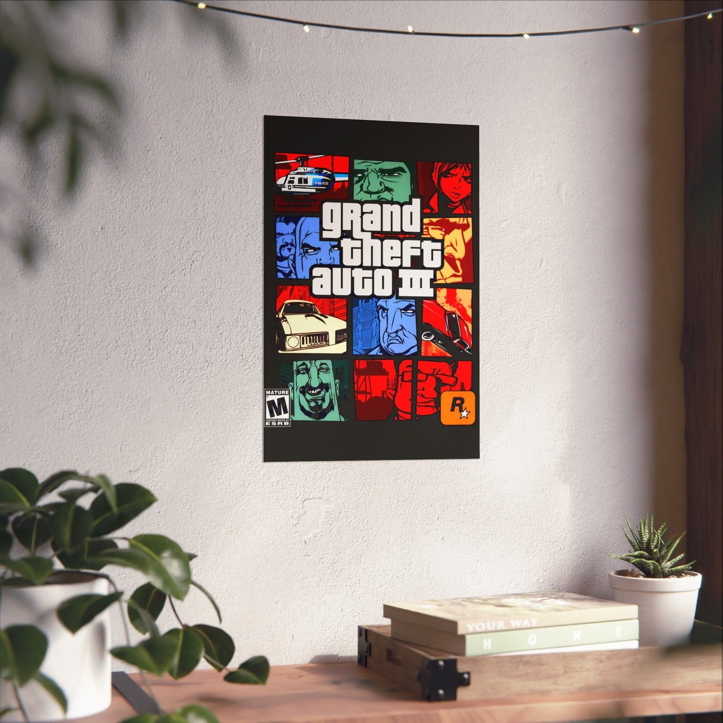 Grand Theft Auto 3 Poster UNFRAMED or DIGITAL