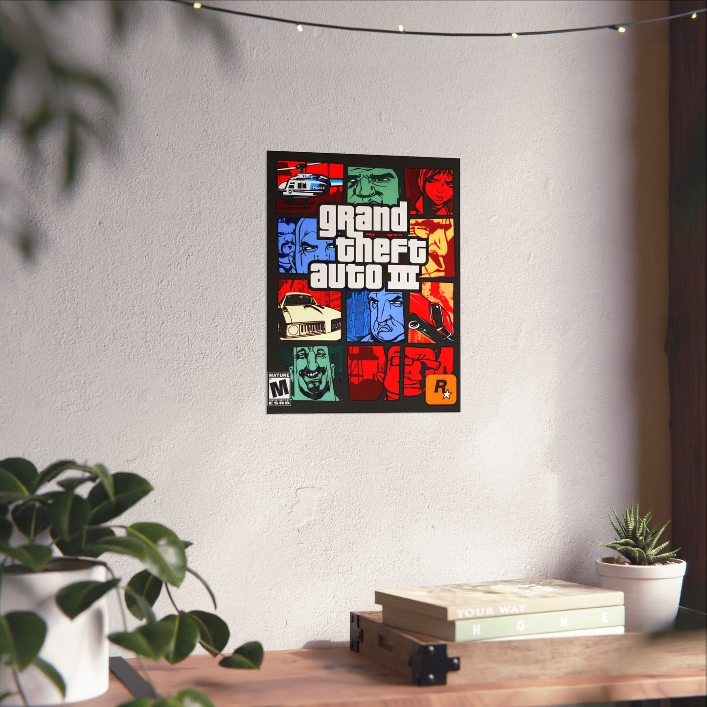 Grand Theft Auto 3 Poster UNFRAMED or DIGITAL