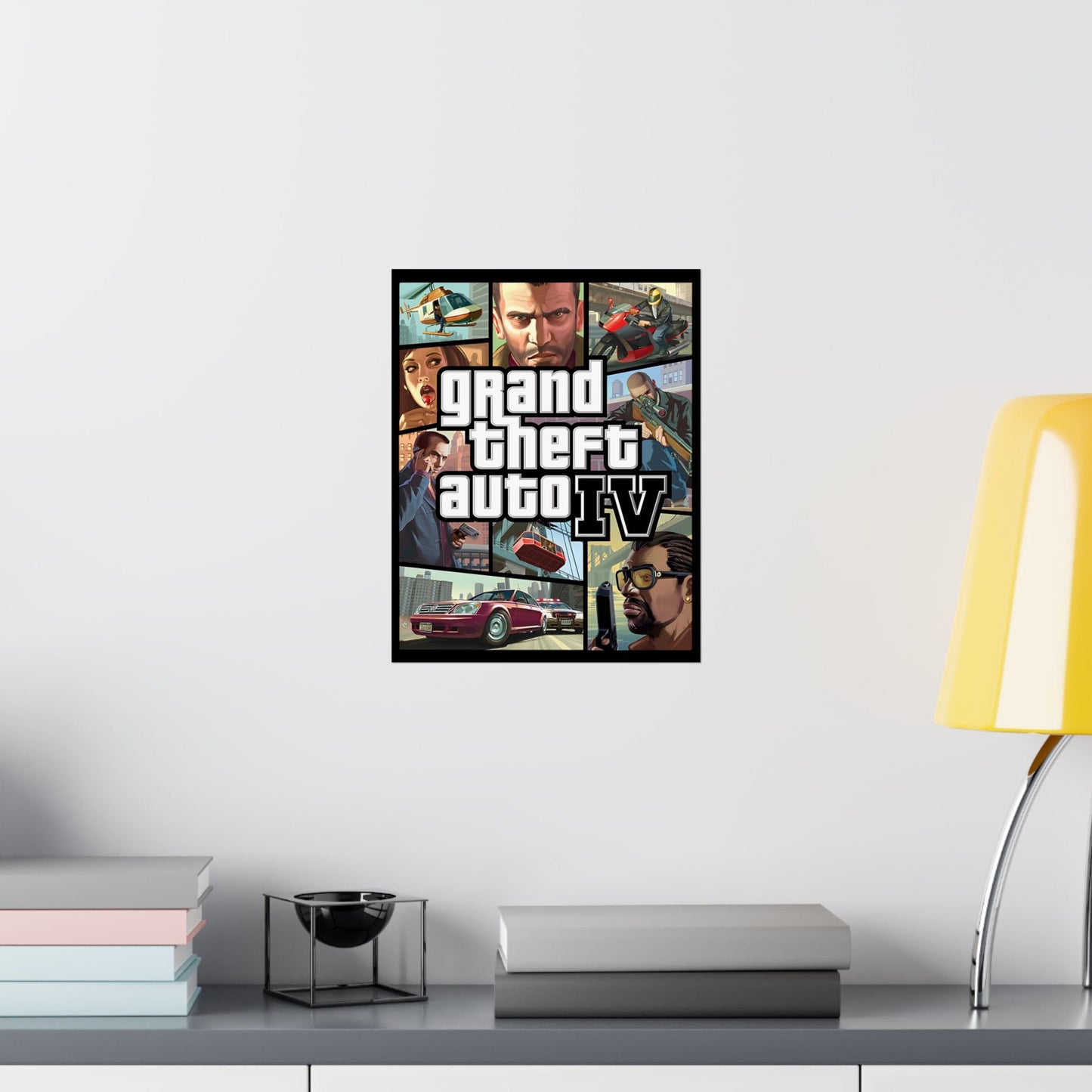 Grand Theft Auto 4 Poster UNFRAMED or DIGITAL