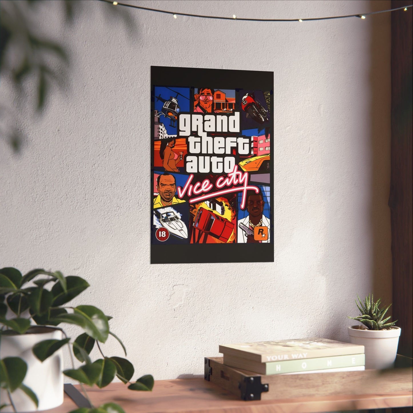 Set of 5 GTA Posters For The Price Of 4 UNFRAMED or DIGITAL