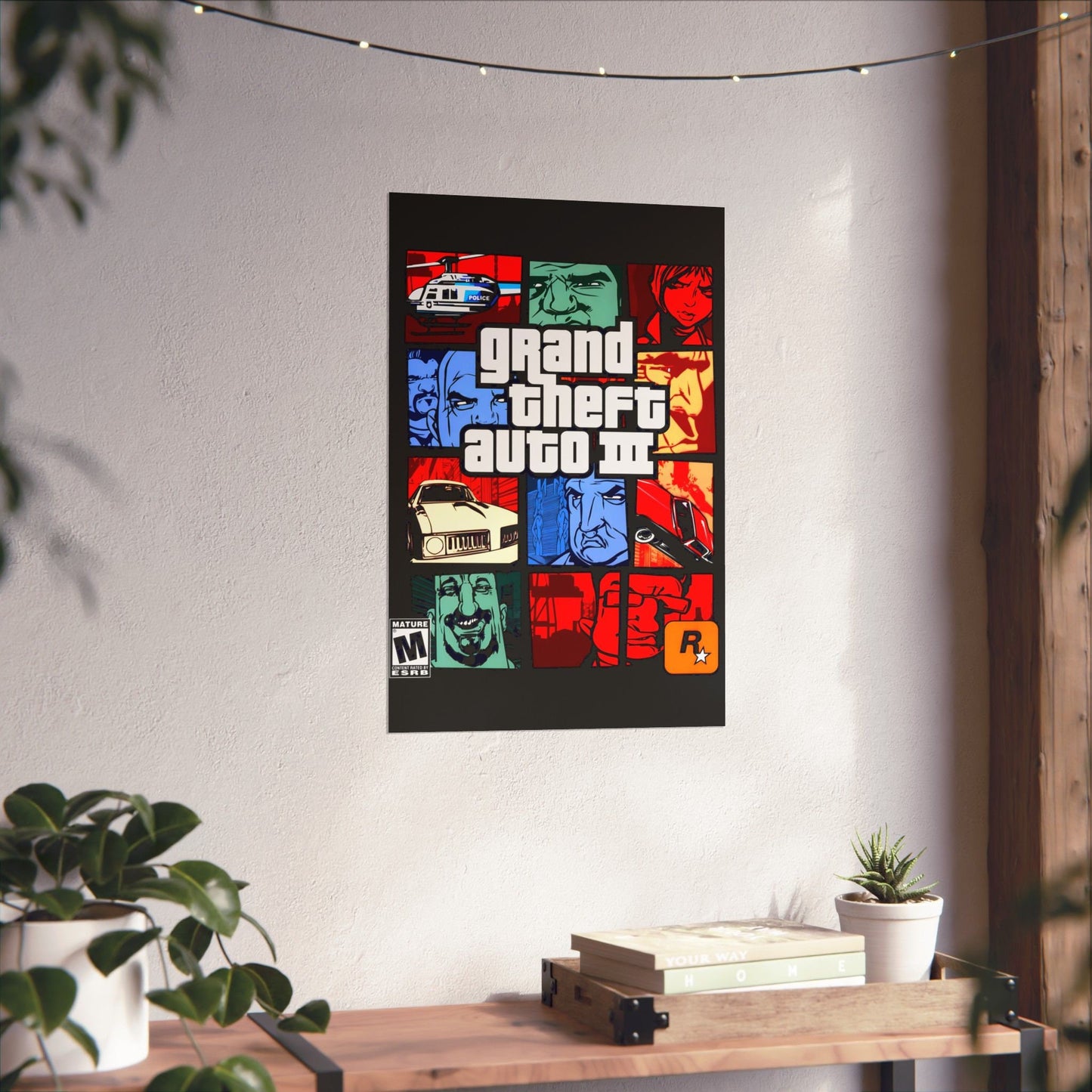 Grand Theft Auto 3 Poster UNFRAMED or DIGITAL