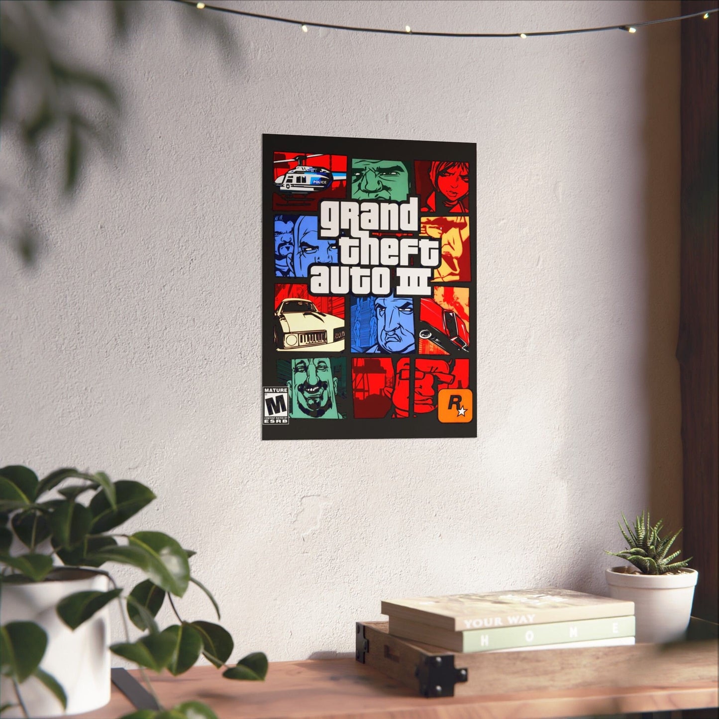 Grand Theft Auto 3 Poster UNFRAMED or DIGITAL